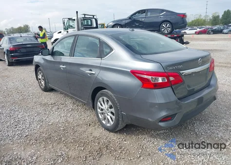 2018 Nissan Sentra Sv из США, поврежденный, VIN 3N1AB7AP0JY254725